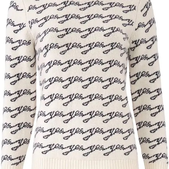 JCrew Yes No Sweater XS SOLD OUT - Picture 7 of 7